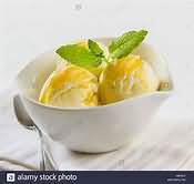 Ice cream, dairy, vanilla, soft scoop